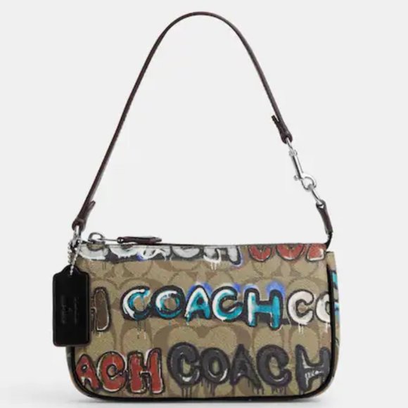 Coach - Mint + Serf Nolita 19 In Signature Canvas (NWT)